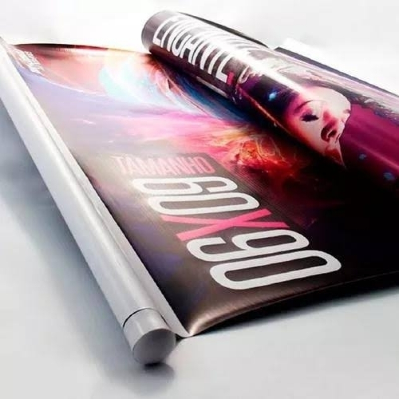 Banner com Foto Luz - Banner Roll Up