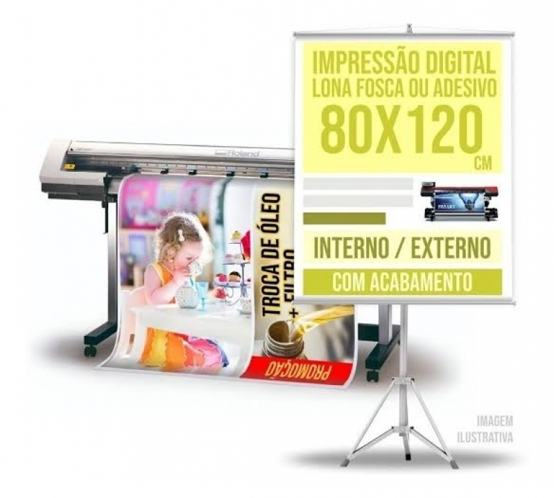 Banner de Parede Personalizado Bom Retiro - Banner Personalizado com Foto São Vicente