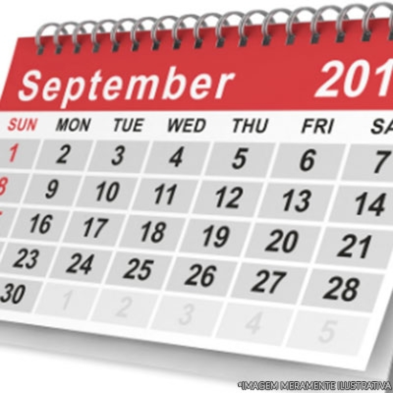 Calendário de Mesa Personalizado Santana - Calendario Personalizado para Lembrancinha Cubatão
