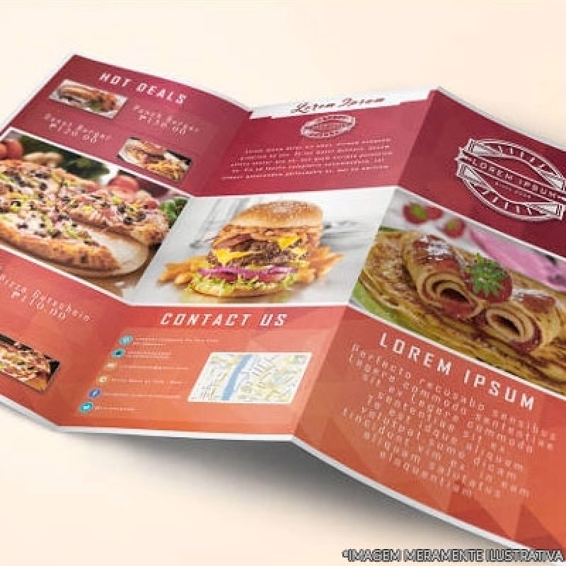 Onde Compro Folhetos Restaurante Jardim Paulista - Folhetos para Pizzaria