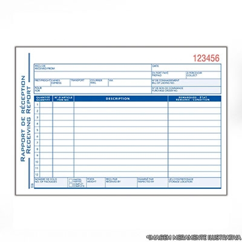 Onde Fazer Talão de Vendas Personalizado Cidade Patriarca - Talão de Notas Personalizado Santos